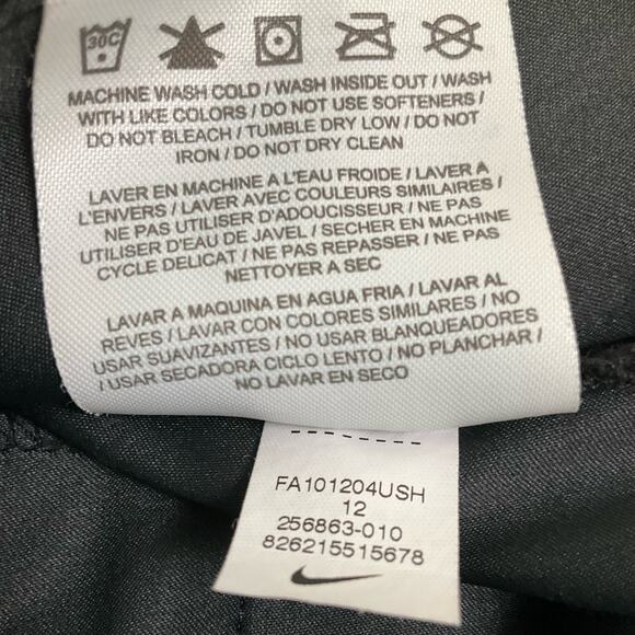 Nike Athletic Golf Shorts Dri Fit Black Size 12 EUC - Picture 7 of 8